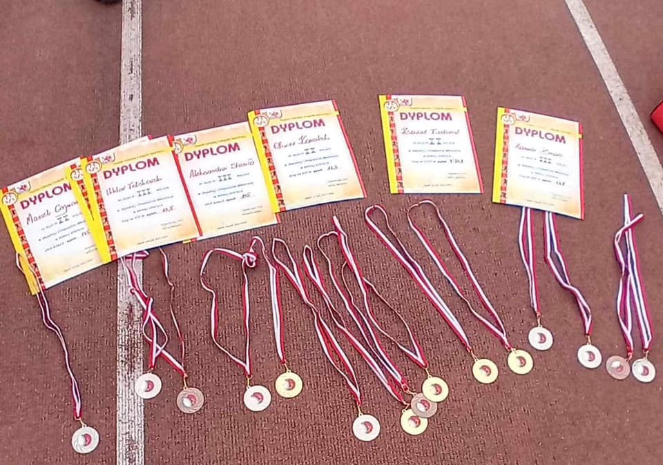Medale i dyplomy naszych zawodników