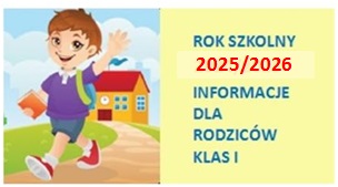 baner informacje dla rodziców kla 1