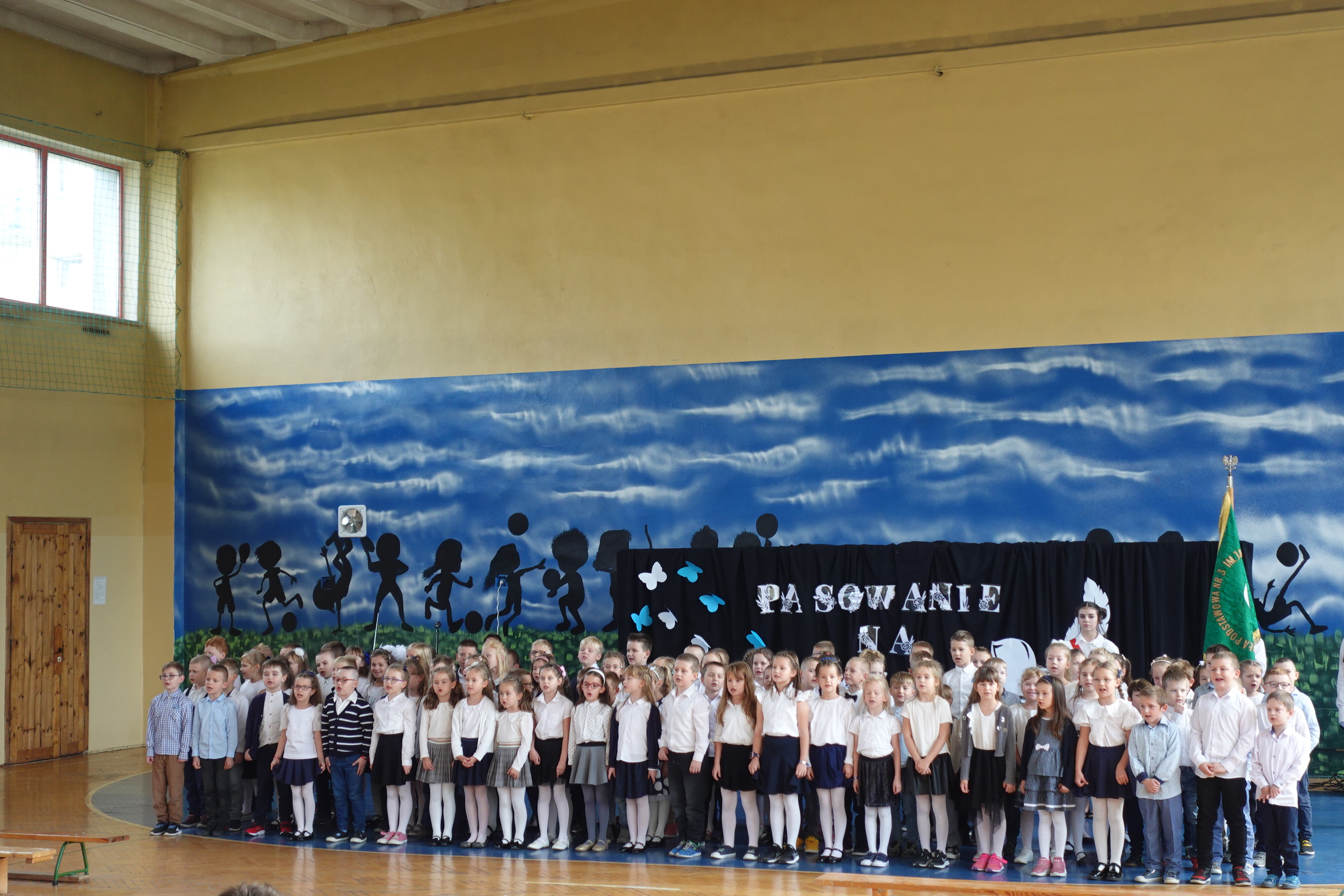 Pasowanie uczniów klas 1