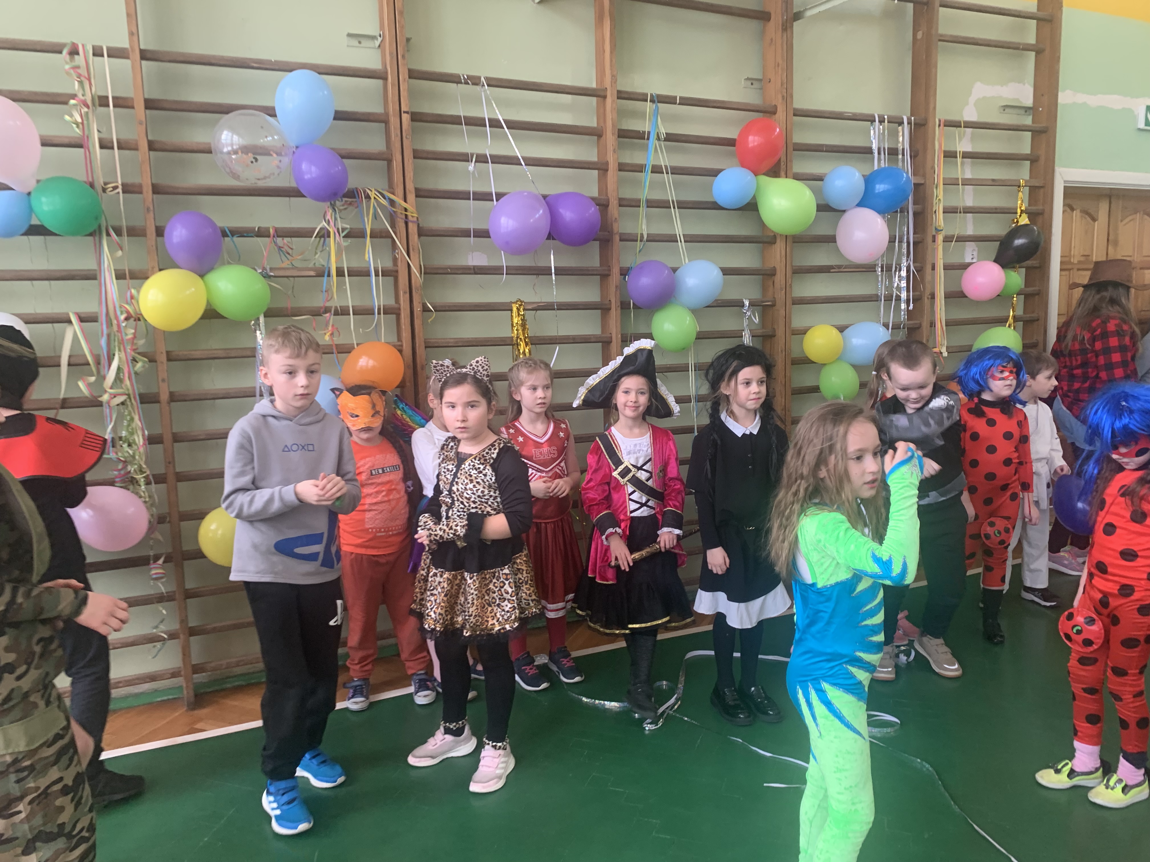 Bal karnawałowy w klasach I-III