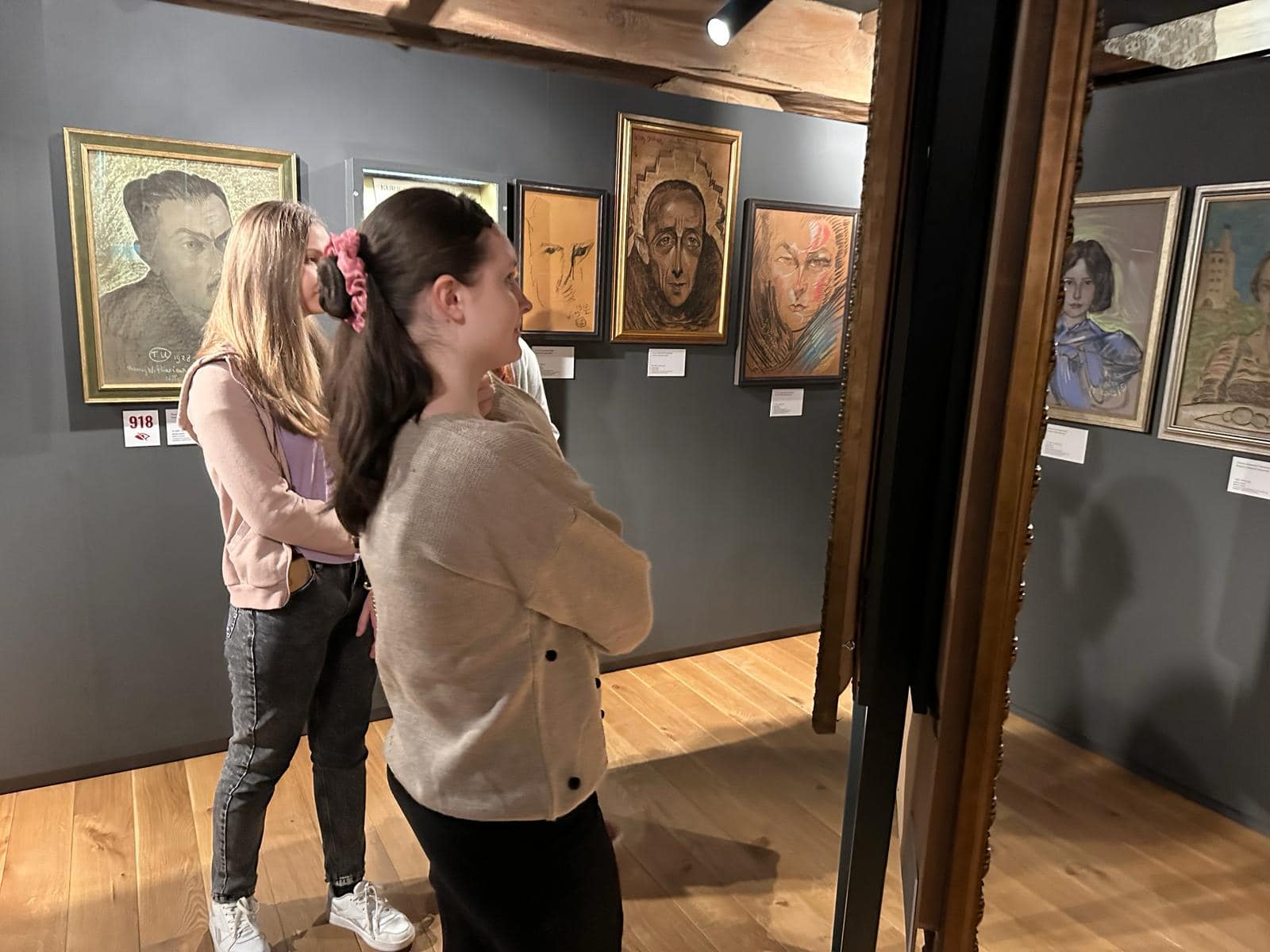 Lekcja plastyki w muzeum