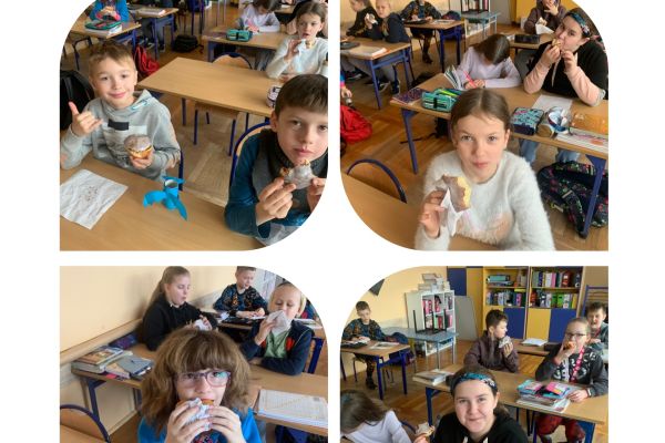 Pyszne paczki wszystkim smakują - klasa 3c