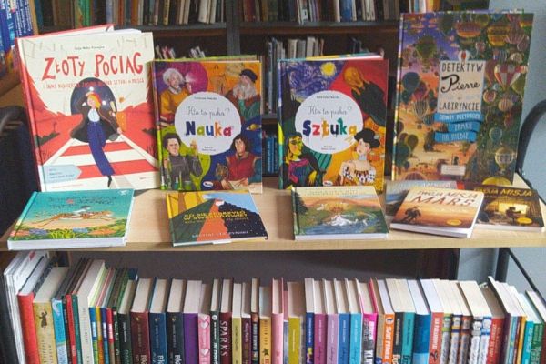 Nowe książki zakupione w ramach programu