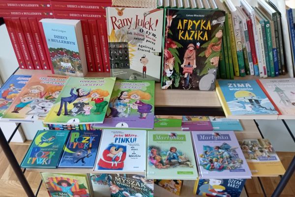 Nowe książki zakupione w ramach programu