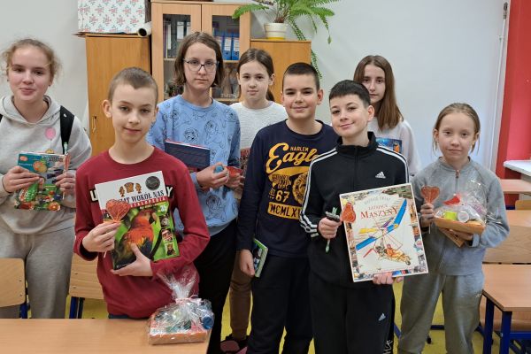 Nagrodzeni uczniowie