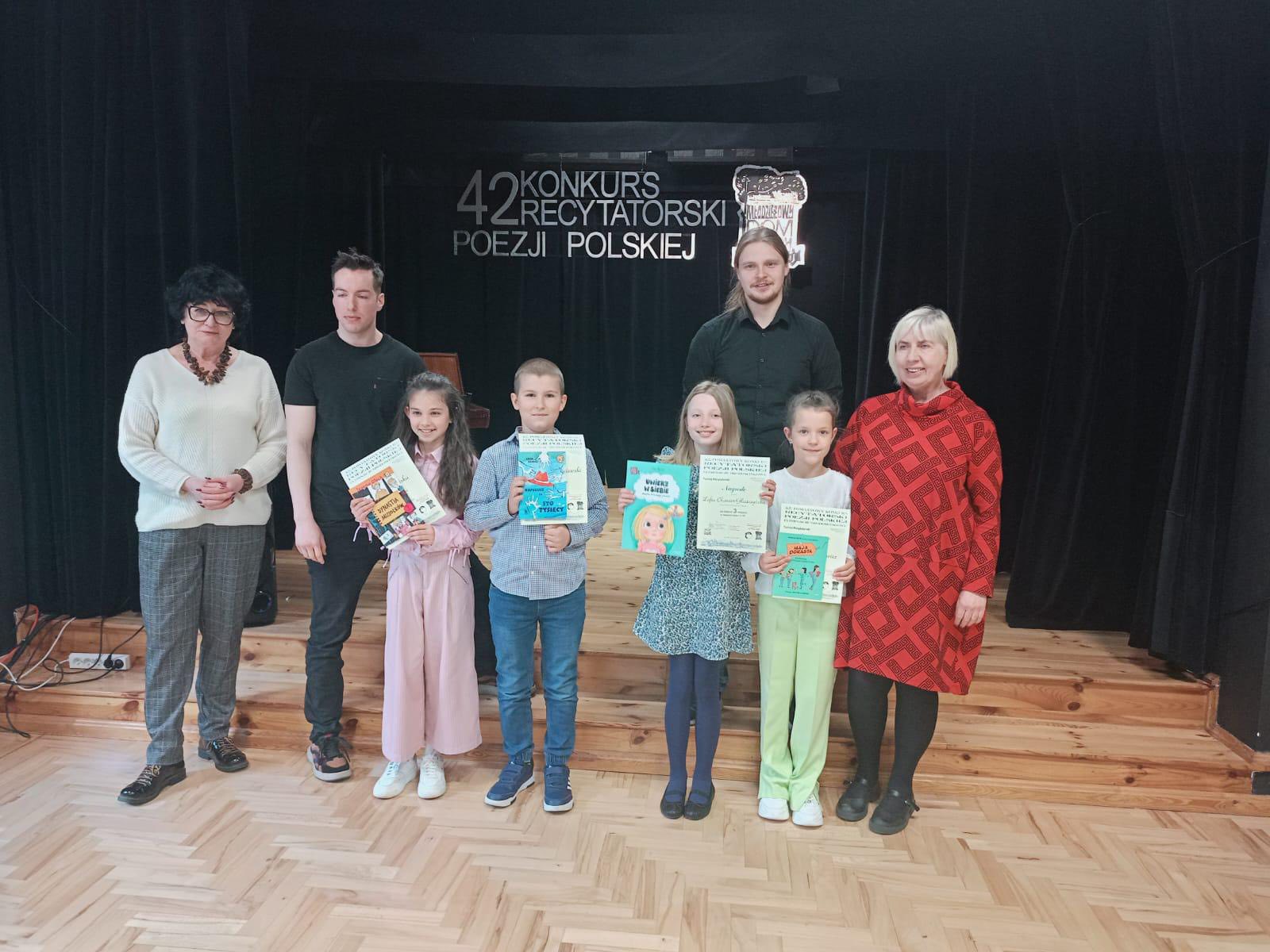Sukces w konkursie recytatorskim