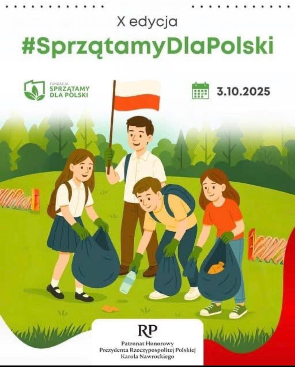 Nasza szkoła sprząta dla Polski