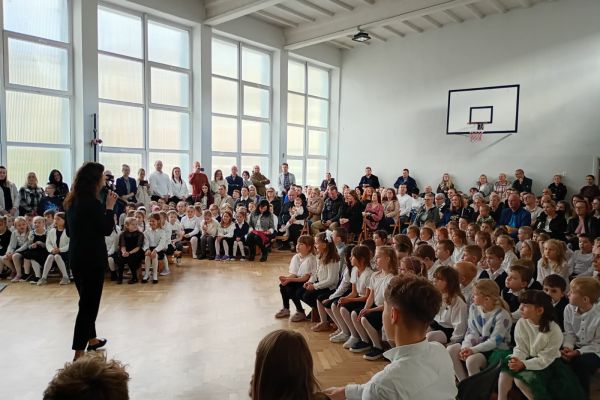 Pasowanie pierwszoklasistów