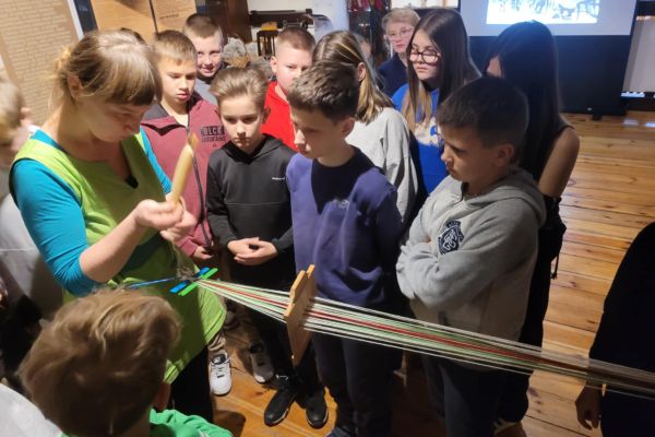 Warsztaty „Kręć się kręć wrzeciono”