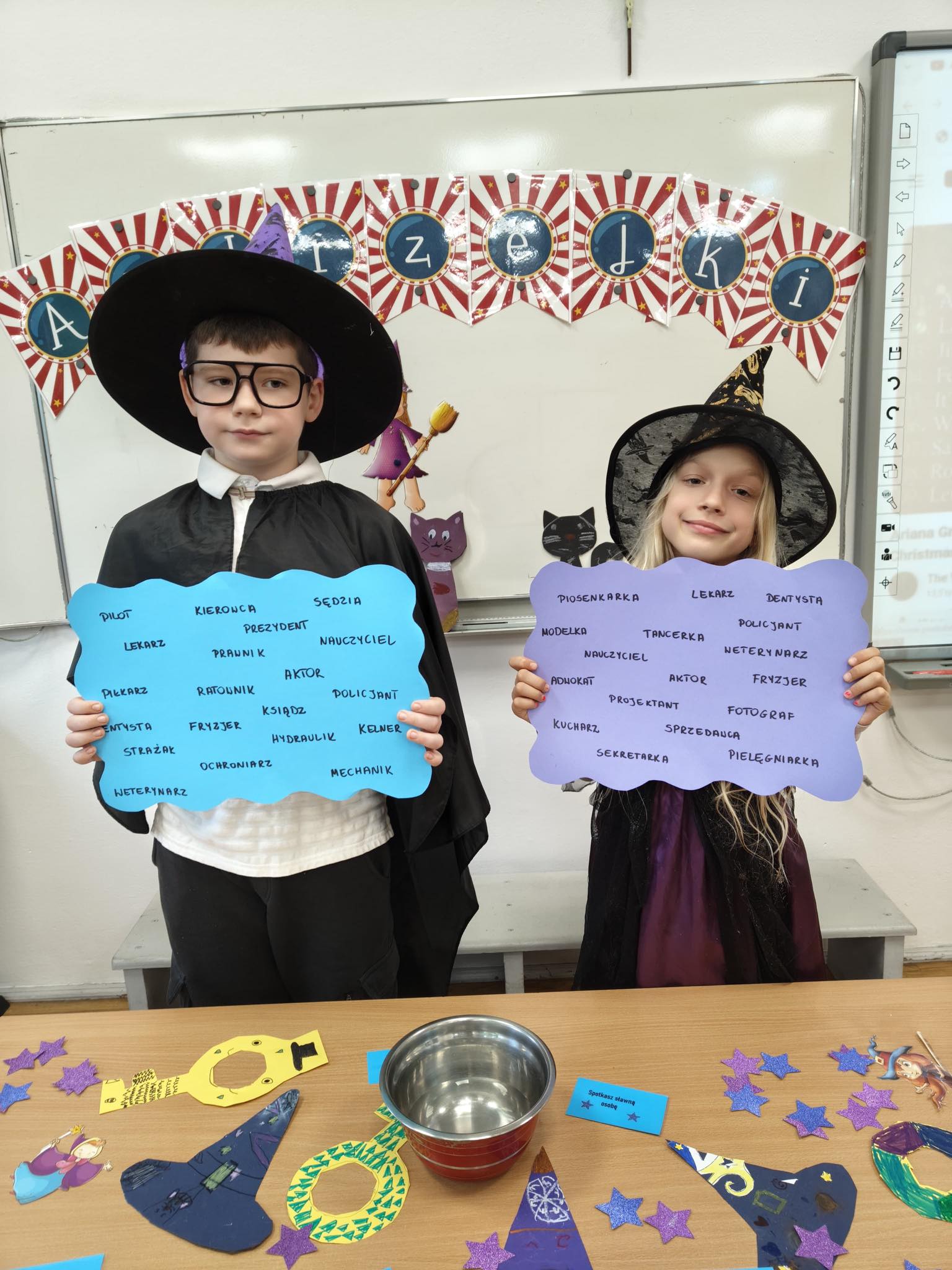 Andrzejkowa magia w naszej szkole