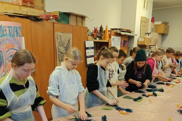 Zajęcia z filcowania 