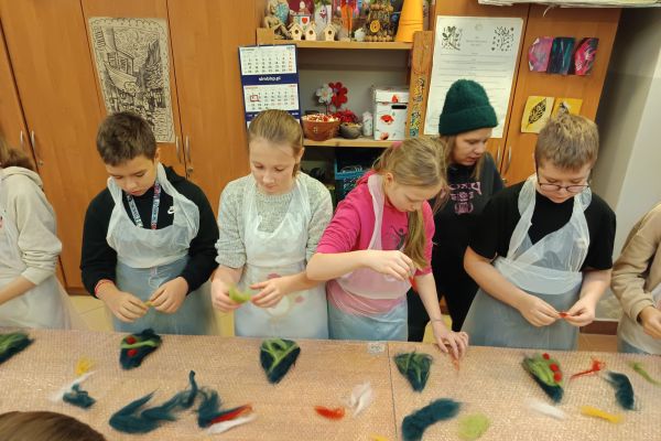 Zajęcia z filcowania 