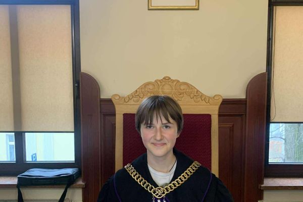 Lekcja wychowawcza 8c w sądzie