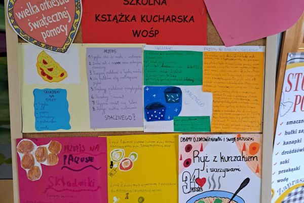 Szkolne działania WOŚP 