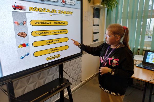 Zajęcia z wykorzystaniem tablicy