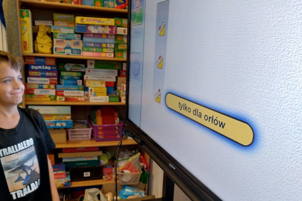 Zajęcia z wykorzystaniem tablicy