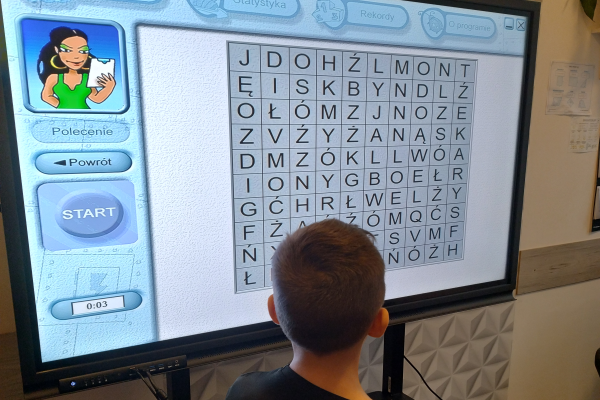 Zajęcia z wykorzystaniem tablicy