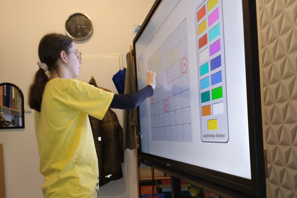 Zajęcia z wykorzystaniem tablicy
