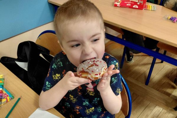 Tłusty Czwartek w klasach I–III