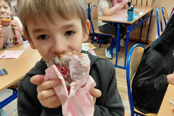 Tłusty Czwartek w klasach I–III