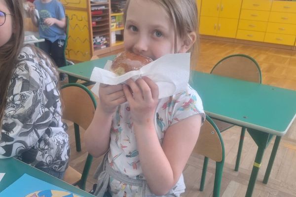 Tłusty Czwartek w klasach I–III