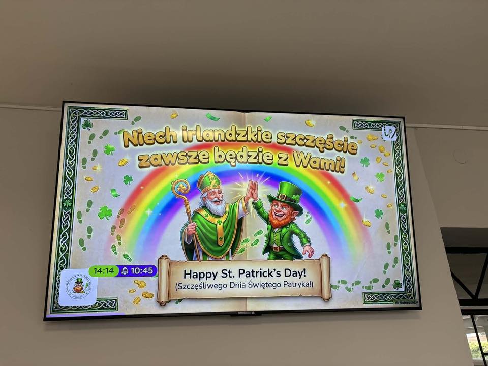 Dzień Świętego Patryka w naszej szkole