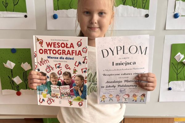 Międzyszkolny Konkurs Plastyczny „Bezpieczne zabawy zimowe”