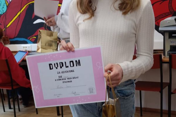 Sukces Karoliny w konkursie Moja Idolka